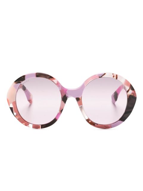 Gucci Eyewear GG1628S round-frame sunglasses - Pink - zdjęcie produktu nr 1