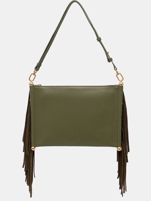 Furla torebka skórzana Sfera Soft mini kolor zielony WE00836 BX4332 4554S - zdjęcie produktu nr 2