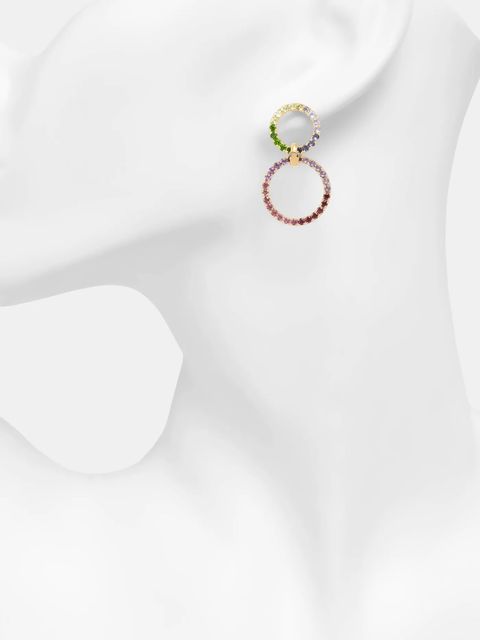 Tous kolczyki srebrne pozłacane