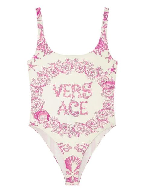 Versace Underwater Barocco swimsuit - Neutrals - zdjęcie produktu nr 1