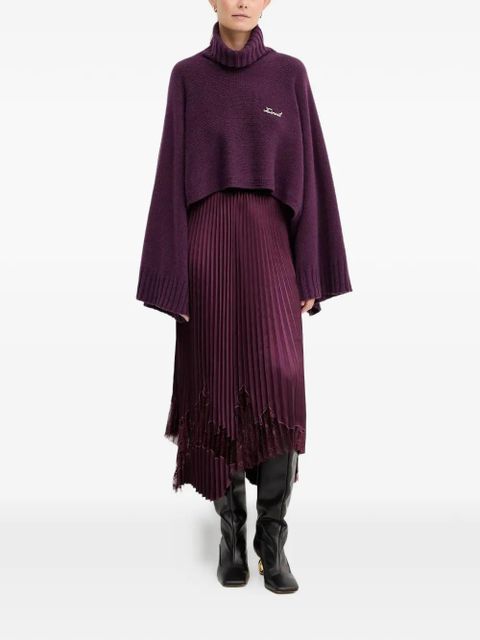 TWINSET logo-detail sweater - Purple - zdjęcie produktu nr 2