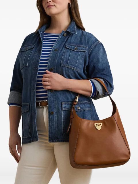 Lauren Ralph Lauren large Tanner shoulder bag - Brown