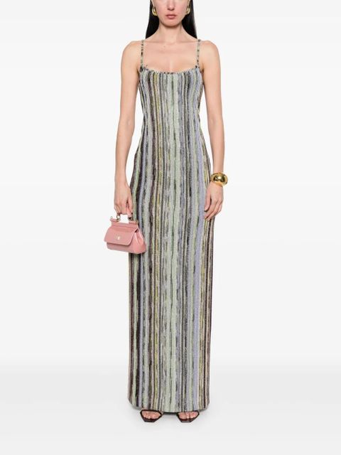 Missoni striped lurex dress - Silver - zdjęcie produktu nr 2
