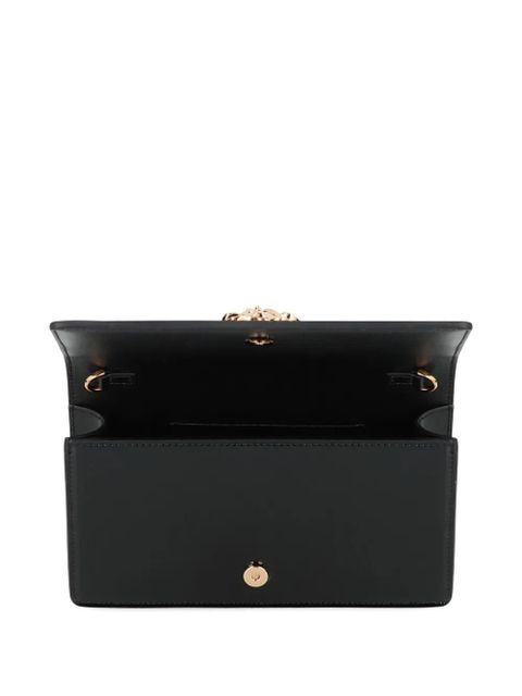 Versace Medusa patent-leather clutch bag - Black