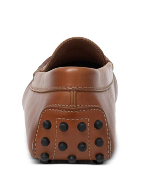 Tod's penny-strap loafers - Brown