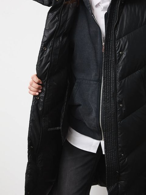 Medicine płaszcz puchowy damski kolor czarny zimowy