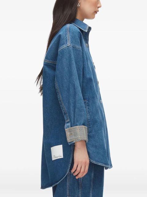 3.1 Phillip Lim cuffed denim shirt - Blue