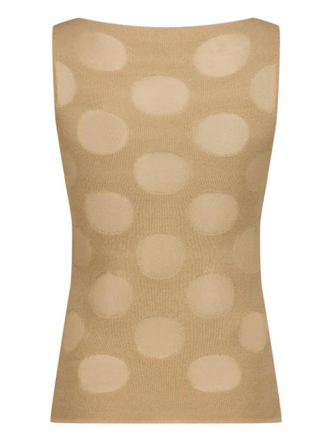 Paloma Wool Rory patterned sleeveless top - Neutrals - zdjęcie produktu nr 2