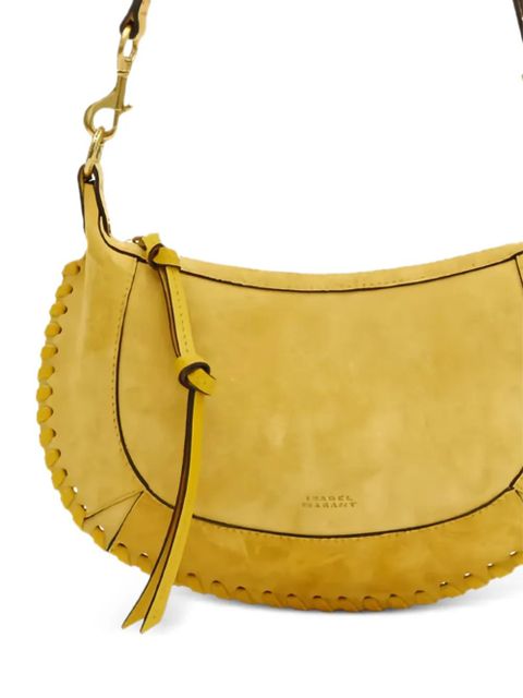 ISABEL MARANT Oskan Moon suede shoulder bag - Yellow - zdjęcie produktu nr 2