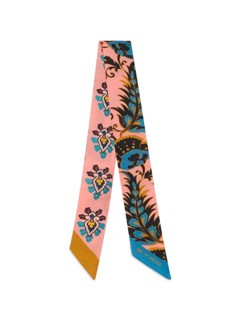 ETRO paisley floral scarf - Pink - zdjęcie produktu nr 1