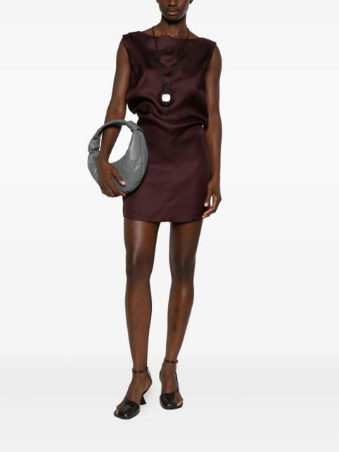 KHAITE Toma mini dress - Red - zdjęcie produktu nr 2