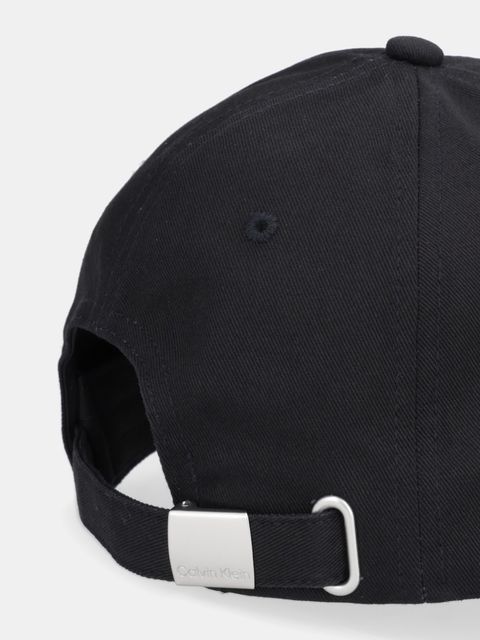Calvin Klein czapka z daszkiem bawełniana kolor czarny LV04F5032G