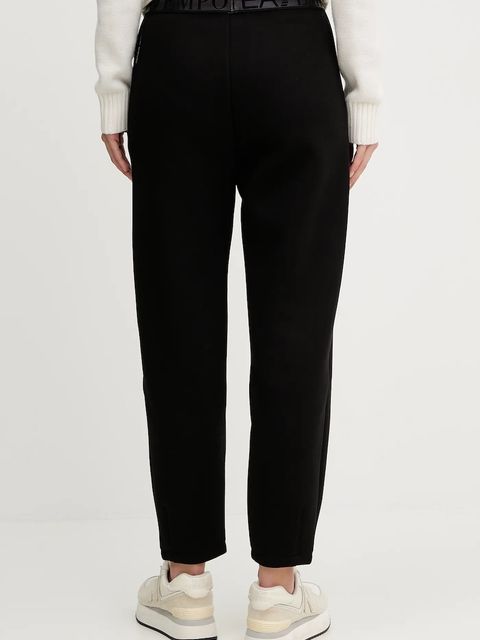 EA7 Emporio Armani spodnie dresowe kolor czarny z aplikacją AF13151.7W000678