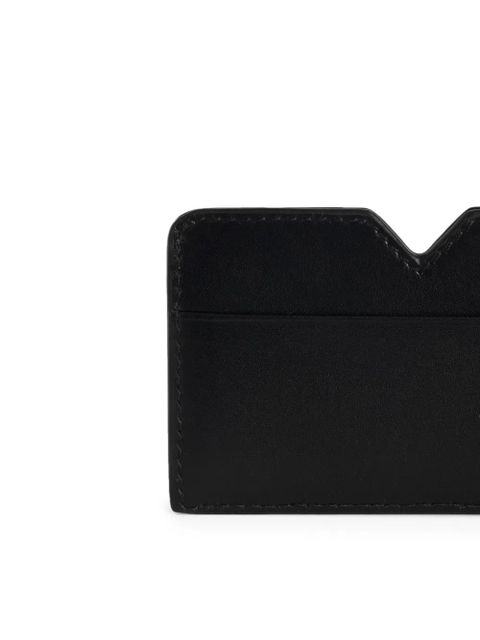 Zadig&Voltaire logo-embroidered card holder - Black