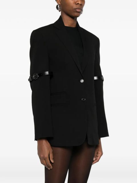 Coperni belt-detail blazer - Black