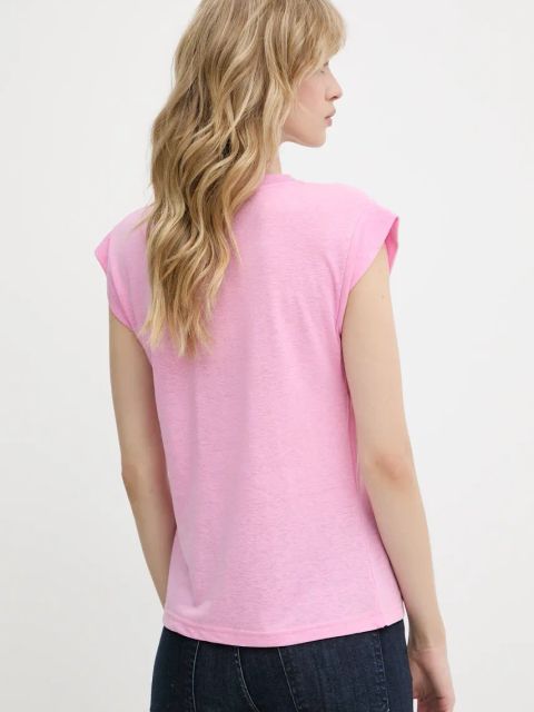 Morgan t-shirt lniany