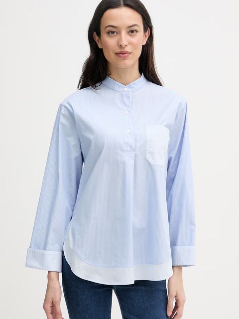 Mos Mosh bluzka koszulowa damska bawełniana Bronwyn - zdjęcie produktu nr 1