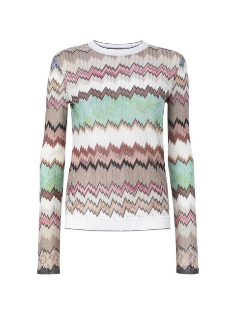 Missoni chevron-pattern sweaters - Neutrals - zdjęcie produktu nr 1