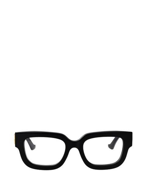 Gucci Eyewear Double G square-frame glasses - Black - zdjęcie produktu nr 1