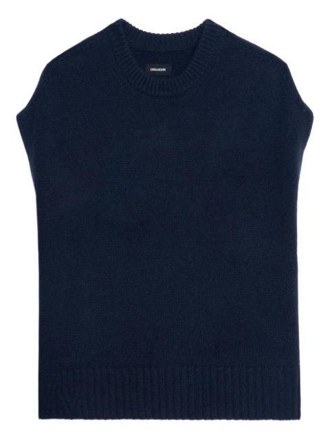 Zadig&Voltaire sleeveless sweater - Blue - zdjęcie produktu nr 1