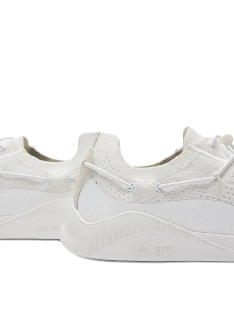 Moon Boot lace-up sneakers - White
