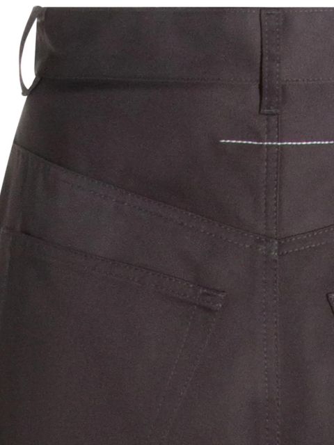 MM6 Maison Margiela back-pocket trousers - Brown