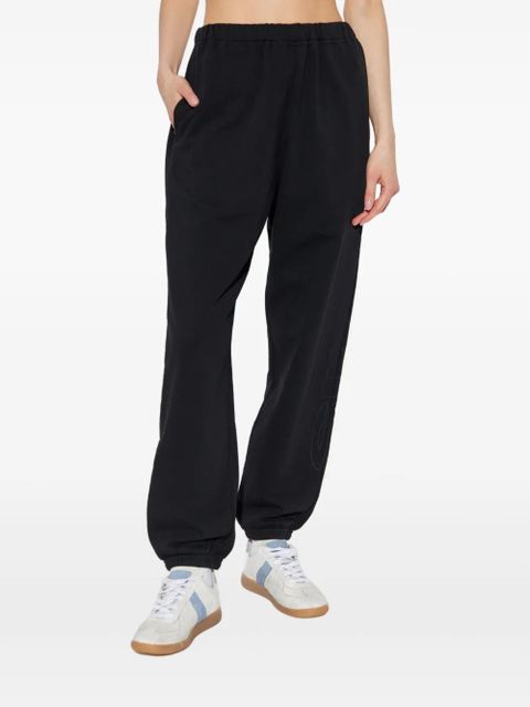 MM6 Maison Margiela elasticated drawstring track pants - Black