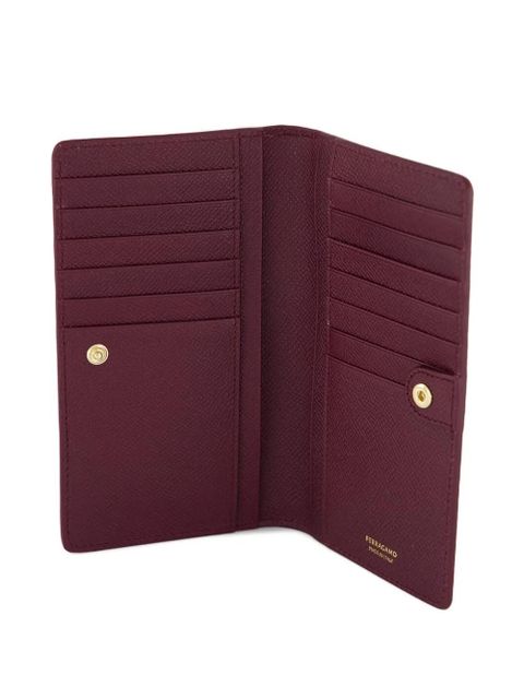 Ferragamo Continental logo-detail leather wallet - Red - zdjęcie produktu nr 2