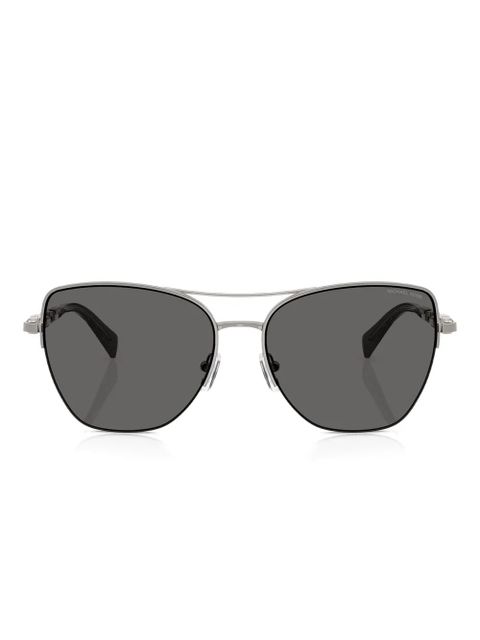 Michael Kors chain-link metal sunglasses - Silver - zdjęcie produktu nr 1