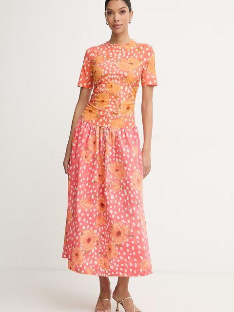 Never Fully Dressed sukienka letnia bawełniana z elastanem - zdjęcie produktu nr 2