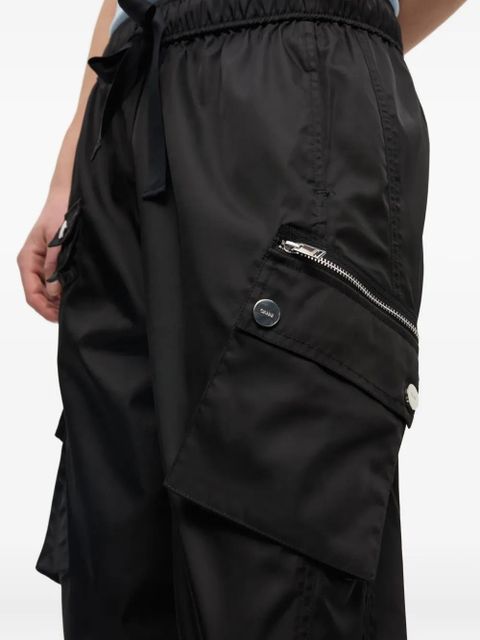 GANNI drawstring trousers - Black