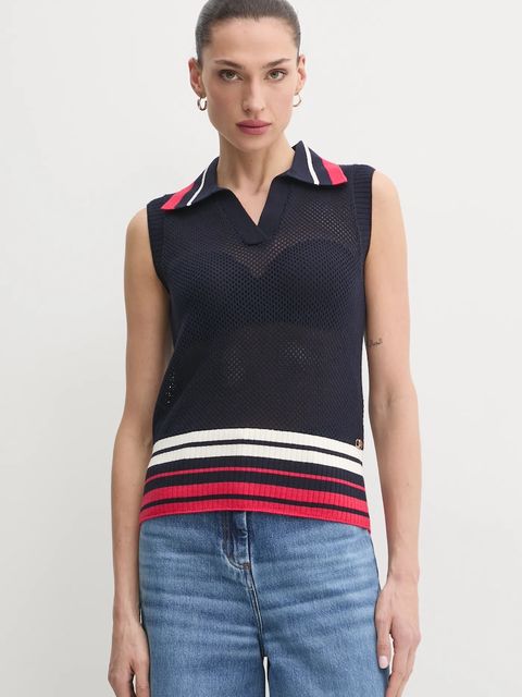 Liu Jo kamizelka bawełniana - zdjęcie produktu nr 1