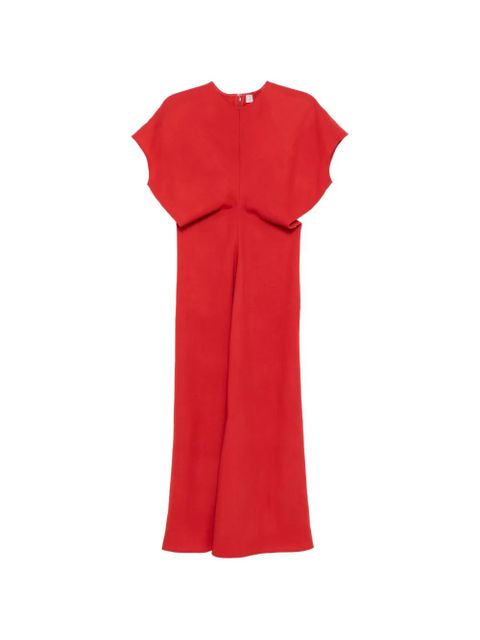TOTEME slouched-waist dress - Red