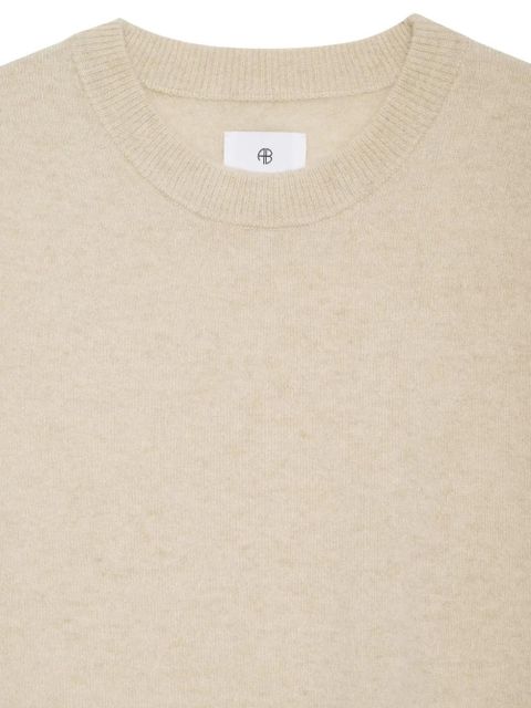 ANINE BING Ronan knit vest - Neutrals