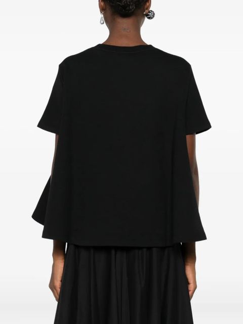 LOEWE logo-embroidered T-shirt - Black