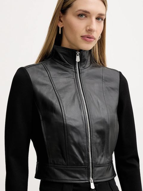 Pinko kurtka kolor czarny przejściowa 105367 Y75K - zdjęcie produktu nr 1