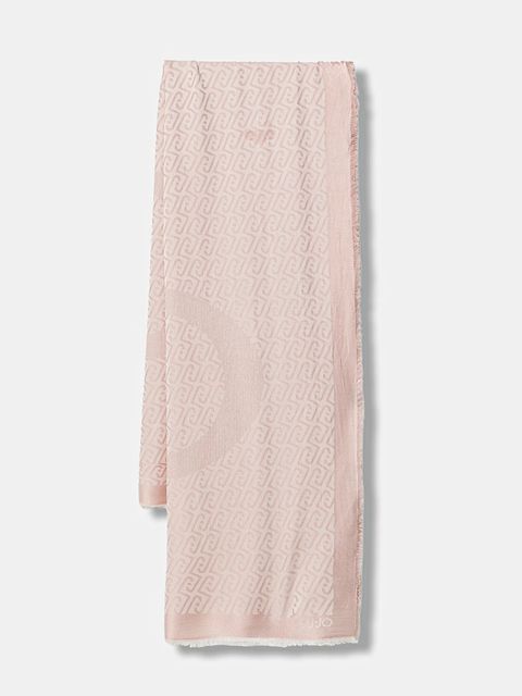 Liu Jo szal damski kolor różowy wzorzysty 2A6039 T2745 - zdjęcie produktu nr 1