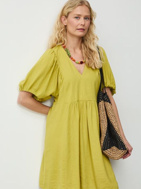 Medicine sukienka oversize z lnem - zdjęcie produktu nr 1