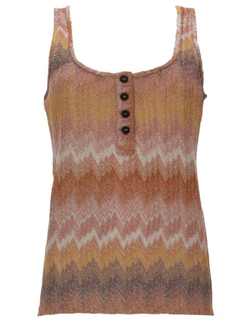 Missoni Henley top - Gold - zdjęcie produktu nr 2