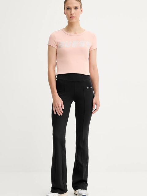 Guess t-shirt KIARA damski kolor pomarańczowy V4BI16 KCIV1 - zdjęcie produktu nr 2