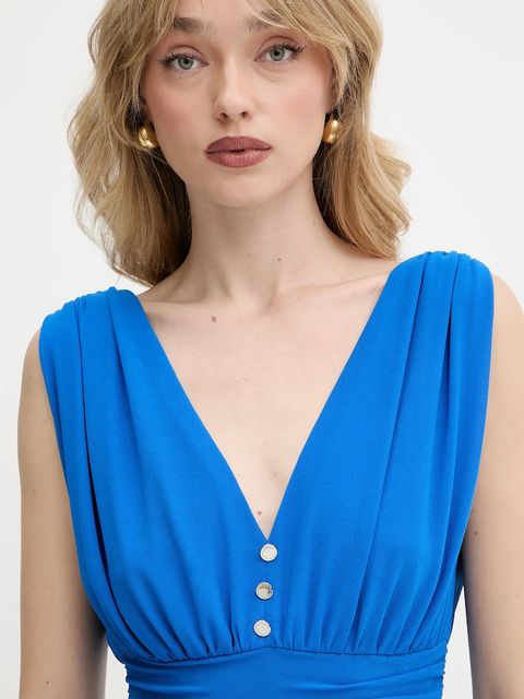 Morgan sukienka kolor fioletowy mini rozkloszowana RIA