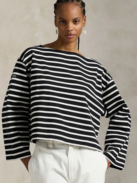 Polo Ralph Lauren longsleeve bawełniany kolor czarny 211959103 - zdjęcie produktu nr 1