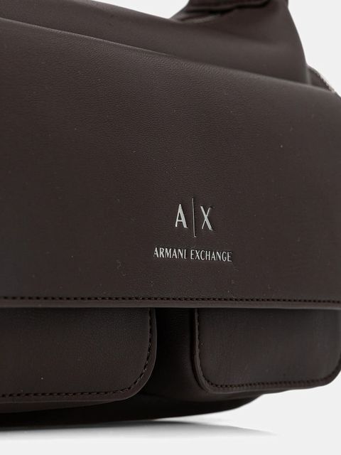 Armani Exchange torebka kolor brązowy XW000404 AF12589 - zdjęcie produktu nr 2