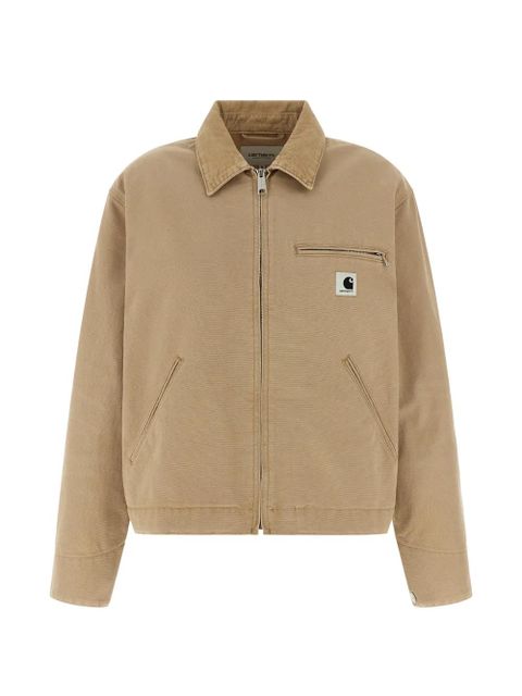 Carhartt WIP logo-patch bomber jacket - Neutrals - zdjęcie produktu nr 1