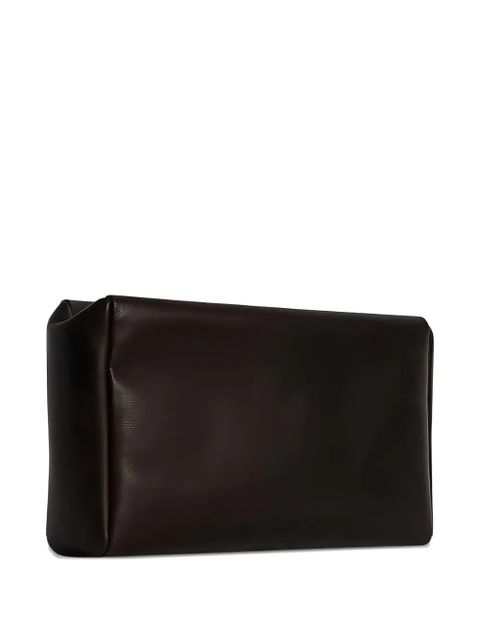 The Row leather clutch bag - Brown - zdjęcie produktu nr 2