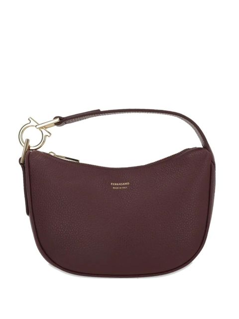 Ferragamo gancini leather tote bag - Purple - zdjęcie produktu nr 1