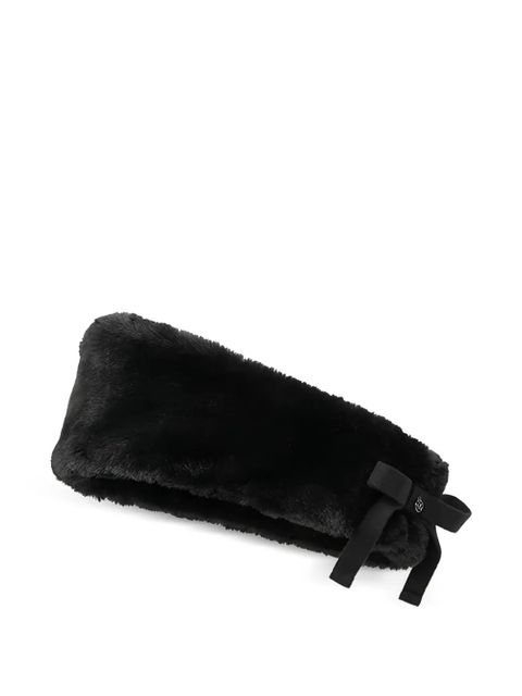 Maison Michel Zaza bow hat - Black - zdjęcie produktu nr 1