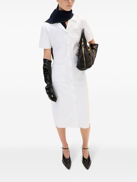 Miu Miu poplin dress - Brown - zdjęcie produktu nr 2