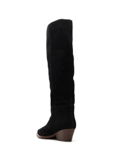 Free People Sway suede boots - Black