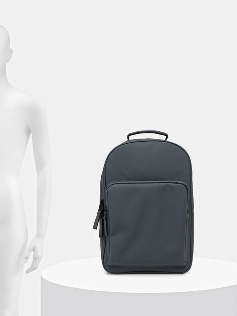 Rains plecak 13680 Book Daypack Large kolor niebieski duży gładki 13680